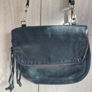 Roots Women's Leather Handbag - black